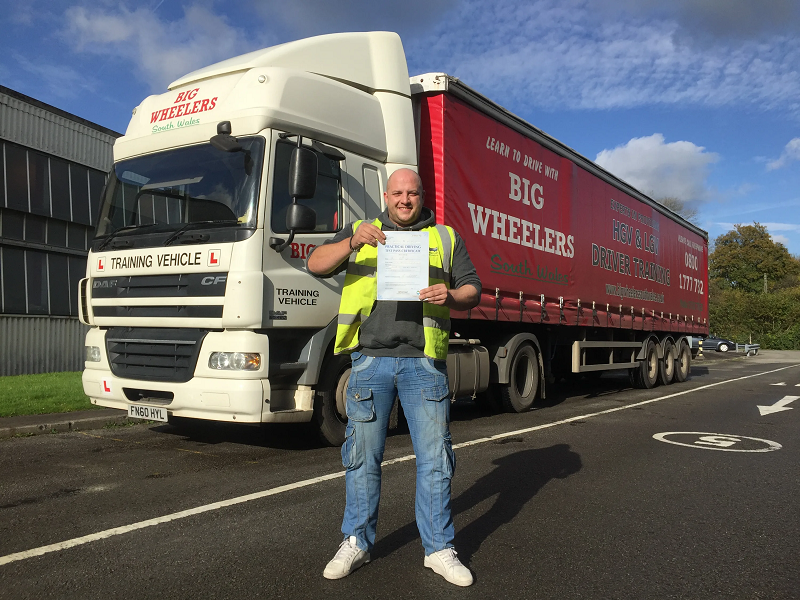 работа водителем грузовика в Англии